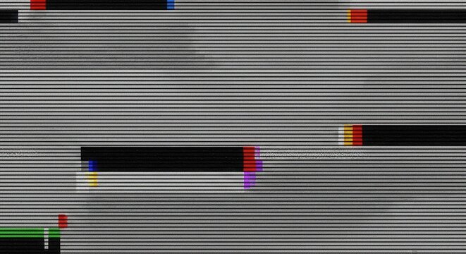 seamless retro vhs scanlines or tv signal static noise overlay pattern television screen or video game pixel glitch damage background texture vintage analog grunge dystopiacore backdrop