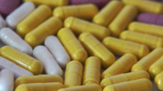 Capsules and tablets of food supplements