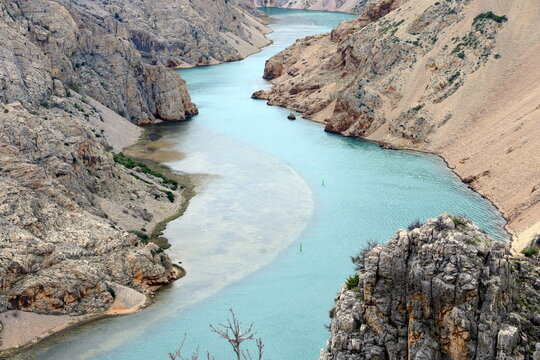 Zrmanja River, Canyon, Velebit, Nature, Park, Zadar County, Croatia, Europe, symbol, Paklenica, water, panorama, view,