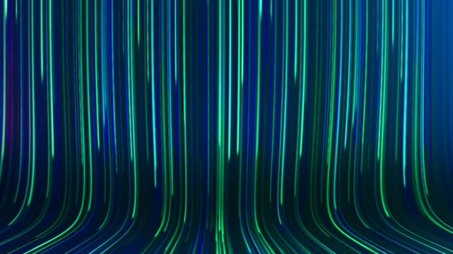 Diagonal neon lines over dark blue grid forming a dynamic tech backdrop
