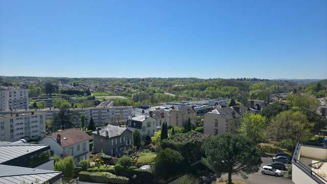 Vue Panoramique de Limoges