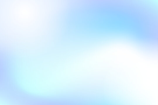柔らかい水色の抽象グラデーション背景デザイン素材