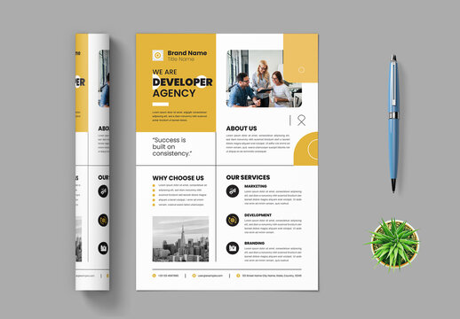 Flyer Dersign Layout