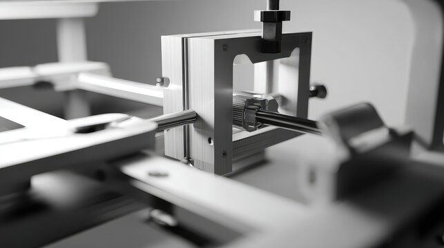 3d printer mechanism fabricating precise metal components for modern manufacturing and engineering, showcasing automated additive production, advanced robotics, and industrial innovation