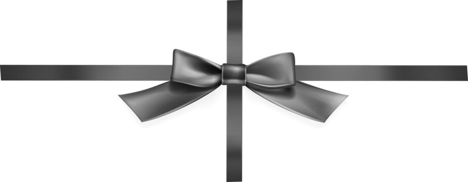 Black Gift Ribbon