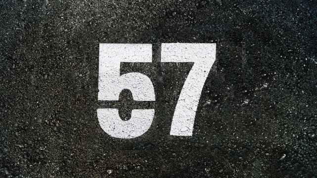 Number fifty seven, 57