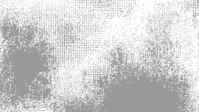 Gray and white abstract textured background with halftone dots and faded tone grungy design element