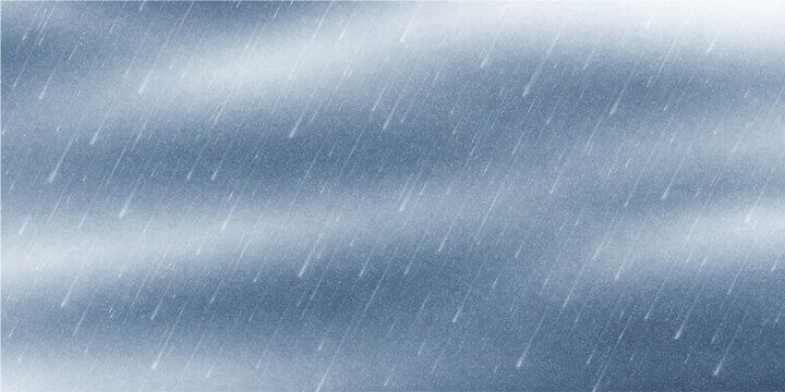 A dark storm sky creates a moody blue backdrop where rain and water drops on the window blend with mist and fog to form a natural textured pattern of wind and clouds