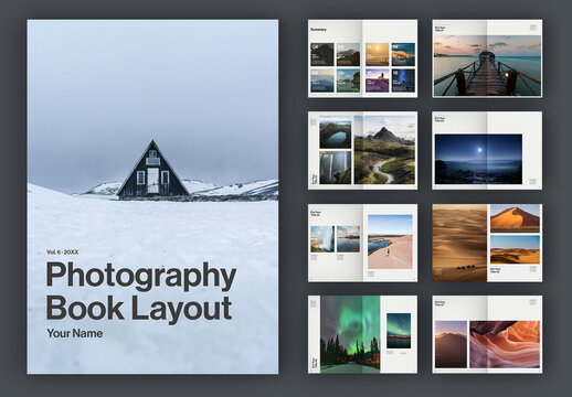 Photography Book Layout