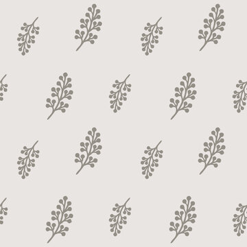 Botanical Pattern &ndash; Dense Micro Leaf Texture