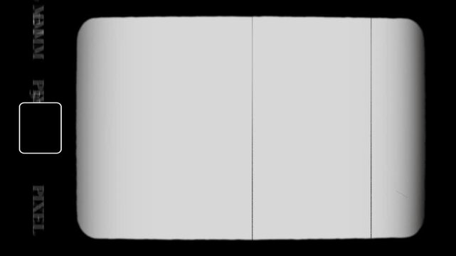 Cinematic Super 8 Film with dust scratches effect