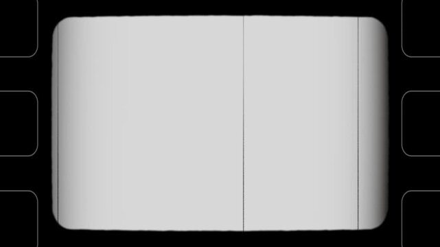 Analog Super8 Film Dust Scratches Cinematic Vintage Grain Animation