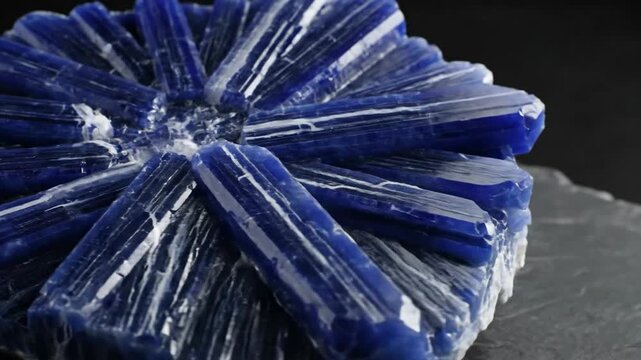 Stunning Blue Azurite Crystal Formation