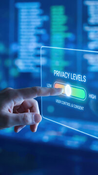 Privacy consent compliance transparency ethics high privacy level control screen
