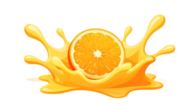 orange illustration splash, orange fruit illustration, citrus fruit illustration, juicy orange illustration, orange juice illustration, juice splash illustration, water splash illustration, liquid spl