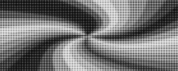 Fototapeta premium Concentric dotted noise gradient texture. Radial halftone grain background. Comic pop art backdrop for poster, banner, cover, print. Grunge fading overlay wallpaper. Vector cartoon grid patern texure