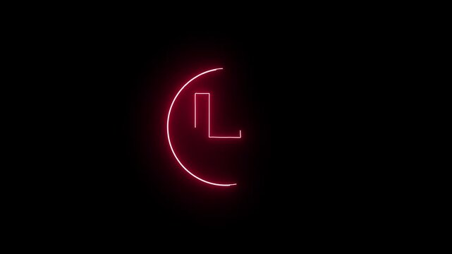 Futuristic Neon Arrow ,Directional light arrow，science fiction Neon directional arrow
