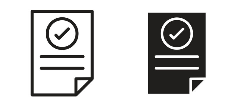 Result icon vector design template and illustration EPS10.
