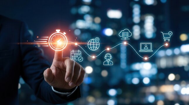 Enhancing customer service with AI for improved speed of service and efficient response and resolution times, ensuring timely client help.