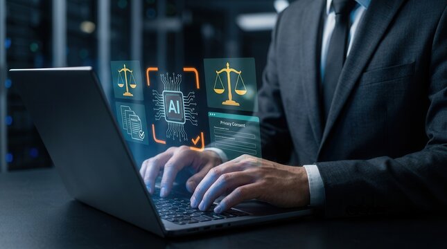 AI governance and compliance ensures artificial intelligence systems follow ethical standards and regulatory approval for responsible business operations.