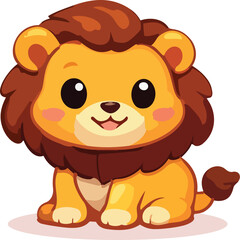 Obraz premium Lion Cute Animals