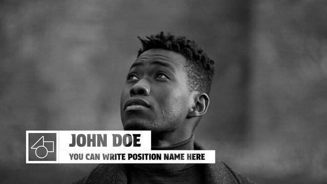 Animated Corporate Lower Thirds with Logo Animation