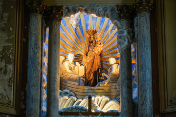 Fototapeta premium The statue of the 