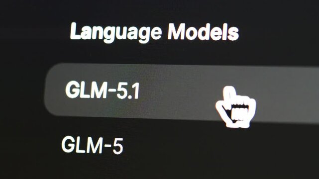 Qingdao,China-April 8, 2026：GLM-5.1 is Zhipu AI's latest flagship model optimized for long-horizon tasks. It can operate autonomously for up to 8 hours, managing the entire lifecycle from planning to 