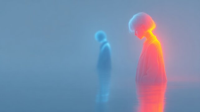 Anxious avoidant couple dynamic with emotional distance and tension