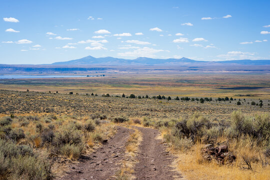 Desert Landscape In Eastern Oregon