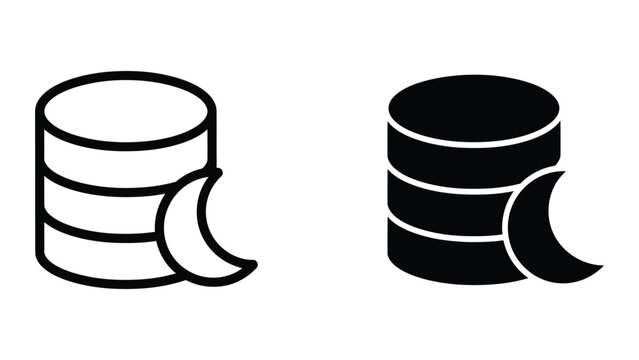 Contrast between a traditional database and a modern encrypted database illustration