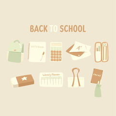Back to School Essentials: Cute and Cozy Study Supplies © shuumaruu