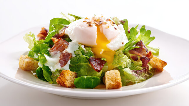 fresh salade lyon - vibrant food photography with ingredients