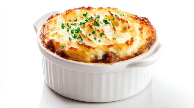rustic hachis parmentier food photography