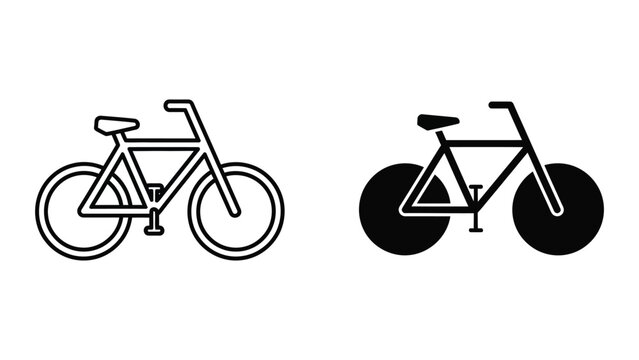 Comparison of traditional bicycle and fixed-gear track bike designs