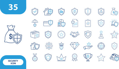 Obraz premium security, protection, shield, lock, safety, secure, defense, privacy, access, password, encryption,