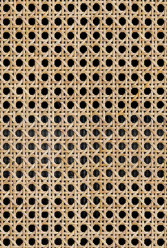 Seamless rattan texture offers a natural look, suitable for use in design settings as backdrop in various projects including crafts, interiors, or digital designs