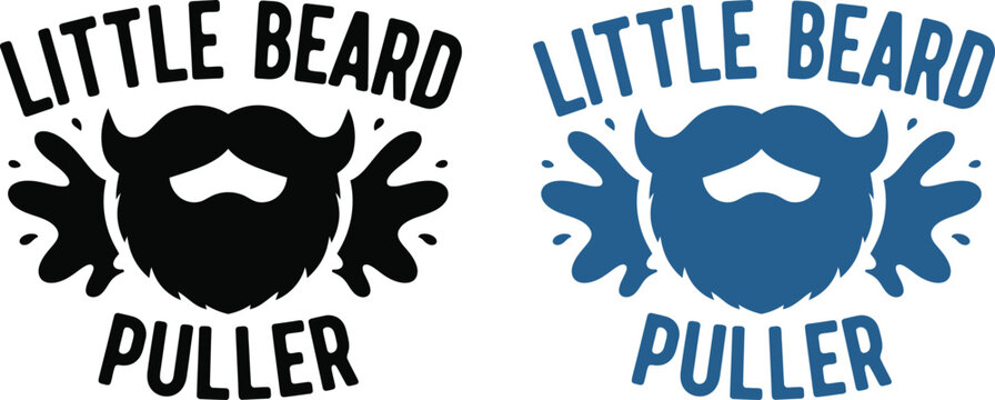Fathers day gift ideas 'little beard puller' design on mugs perfect for dad new dads