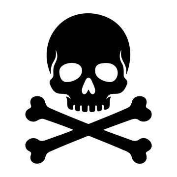 Download high resolution skull and crossbones vector image perfect for pirate themed designs and crafts