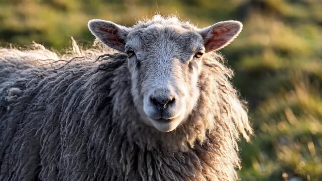 Sheep for Qurbani sacrifice during Eid al-Adha Islamic holiday