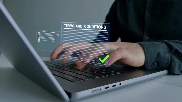 Legal terms and conditions for employers, covering contracts, policies, compliance, rights, and workplace responsibilities in a professional corporate context.	
