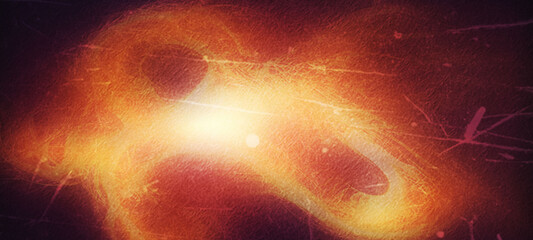 light leak overlay effect background Abstract swirling energy vortex with bright light flare and grunge texture, fiery cosmic background effect, cinematic backdrop © Nusrat