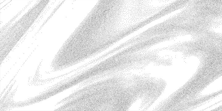 Minimalist flowing grain gradient texture, grunge noise dot pattern, ideal for backgrounds, digital art, simple clean particle flow, eps10