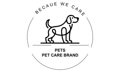 Fototapeta premium Animal care icon. Monochrome simple sign from donation collection. Animal care icon for logo, templates, web design and infographics.