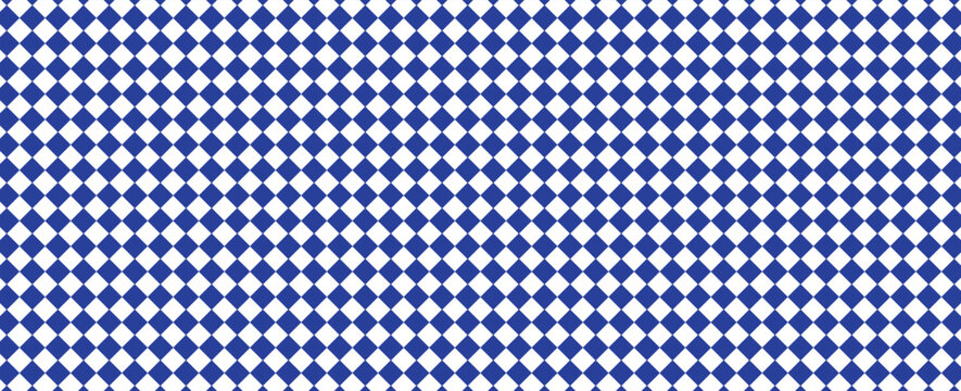 seamless geometric pattern, Seamless geometric diamond pattern in two tone blue. blue diamond checkerboard, chessboard seamless Repeat seamless pattern design for fabric printing or background
