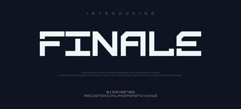 Introduction to Finale in White Text on Dark Background