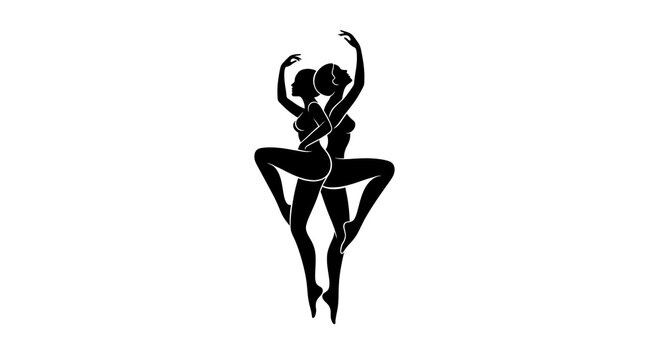 Kamasutra cultural concept with traditional Indian miniature painting style, symbolic romantic poses shown artistically, ornate patterns and rich colors, high-detail illustration, 