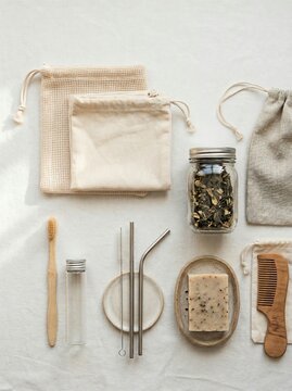Zero Waste Sustainable Lifestyle Kit with Eco Friendly Products