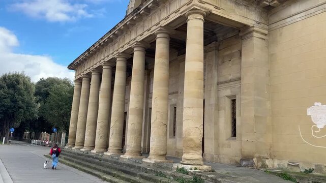 Neoclassical Architecture of the Cisternone Gran Conserva in Livorno