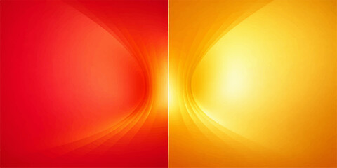 abstract orange background with bright light waves and smooth colorful vector design  © Art Lover 